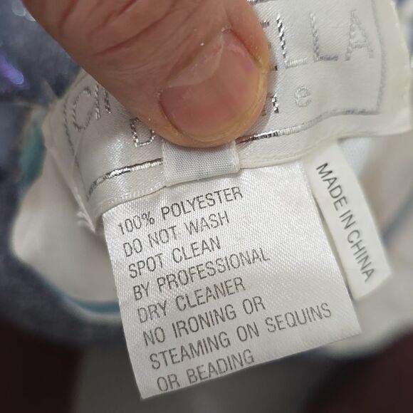 CINDERELLA DIVINE METALLIC MINI DRESS SIZE 8 - Picture 11 of 11